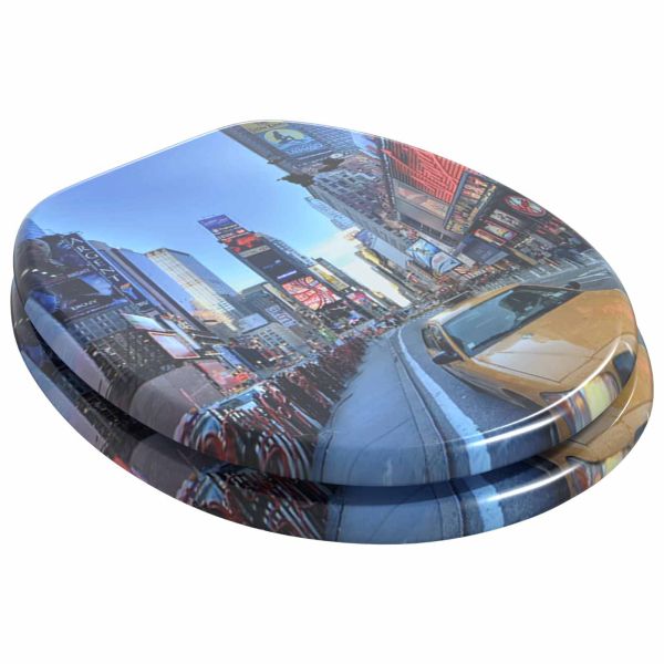 Тоалетна седалка Многоцветен 43,8 x 37,8 см ПДЧ