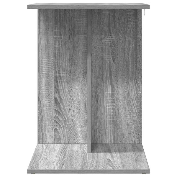 Странична маса Сив Сонома 45 x 40 x 62,5 см Инженерно дърво