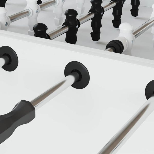 Спирачки за футболна маса 10 pcs Бяло 3 x 3 x 2 см HIPS