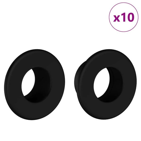 Спирачки за футболна маса 10 pcs Бяло 3 x 3 x 2 см HIPS