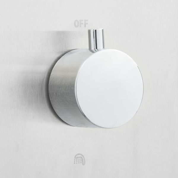 Градински душ с корито, WPC, неръждаема стомана