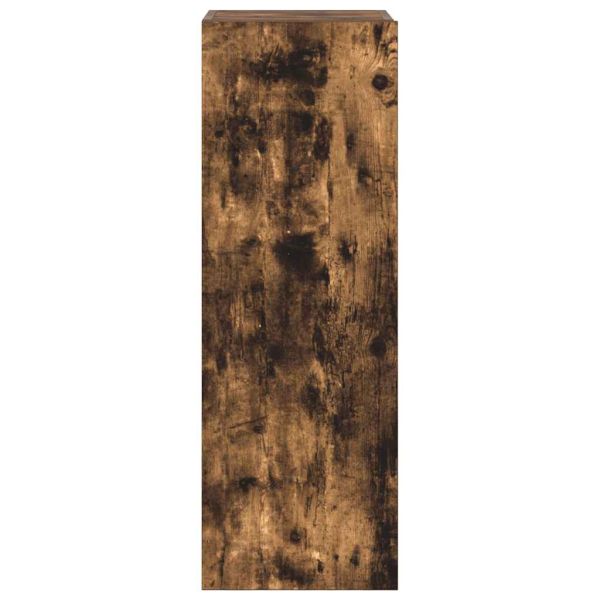 Комплект ТВ шкафове от 5 части, опушен дъб, инженерно дърво