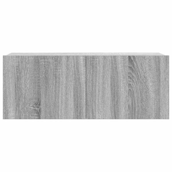 Комплект ТВ шкафове от 5 части, сив сонома, инженерно дърво