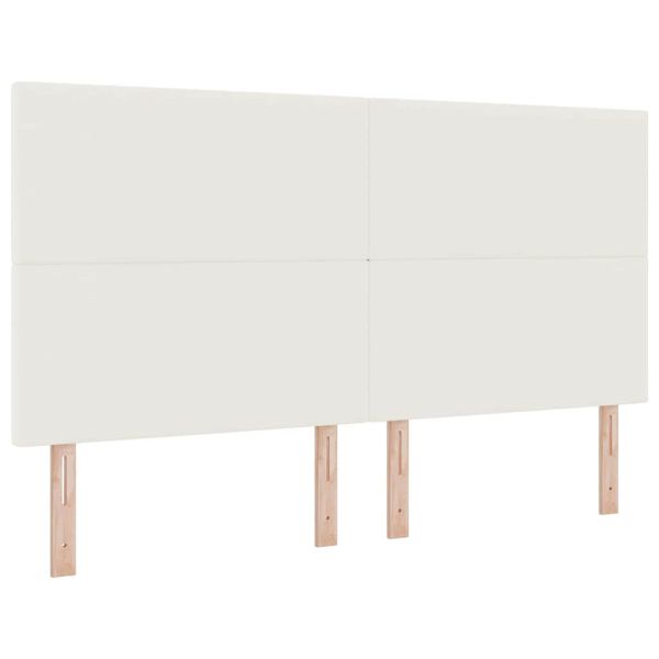 Облегалка за глава с таблото Крем 180 cm Изкуствена