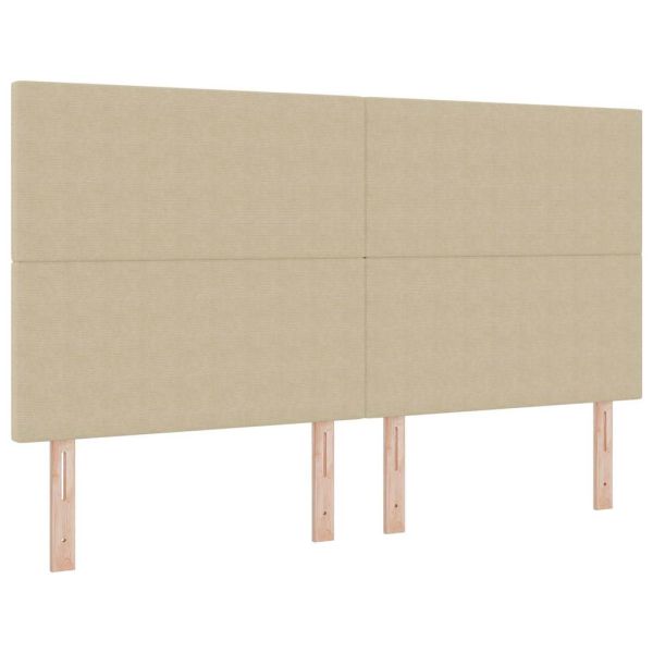 Облегалка за глава Светлозелено сиво 180 cm Изкуствена