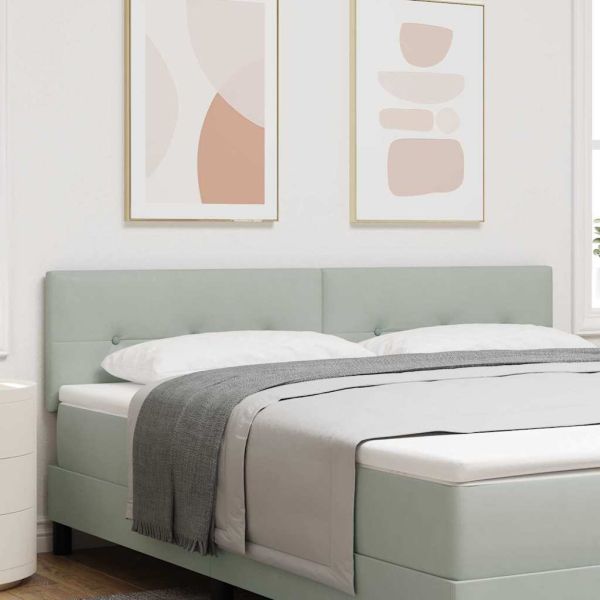 LED глава С LED лентисти светлини Светлосиво 180 cm Полиестер