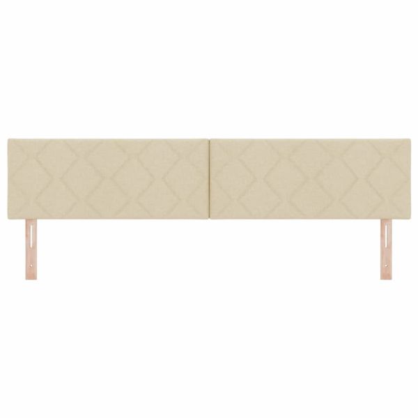 Облегалка за глава Крем 200 cm текстил