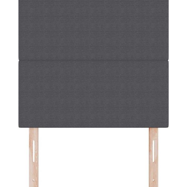 LED глава С LED лентисти светлини Тъмен сив 90 cm Полиестер