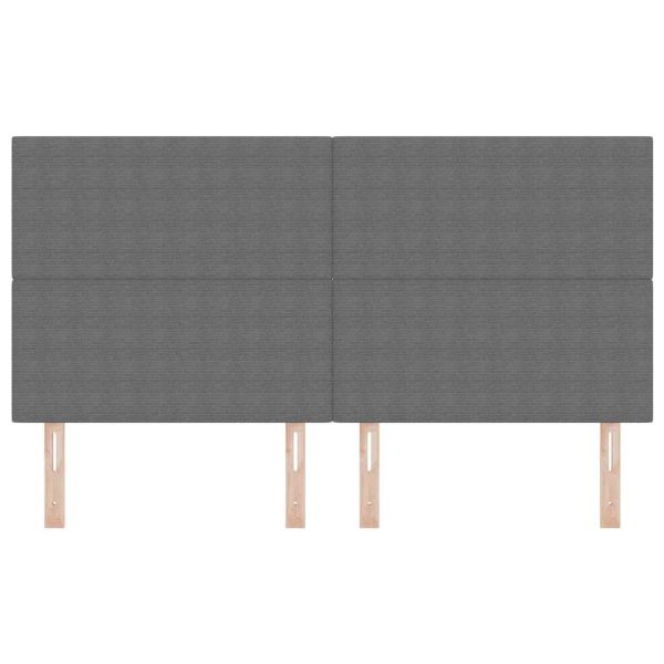 LED глава С LED лентисти светлини Светлосиво 180 cm Полиестер