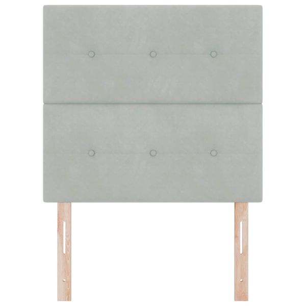 LED глава С LED лентисти светлини Светлосиво 100 cm Полиестер