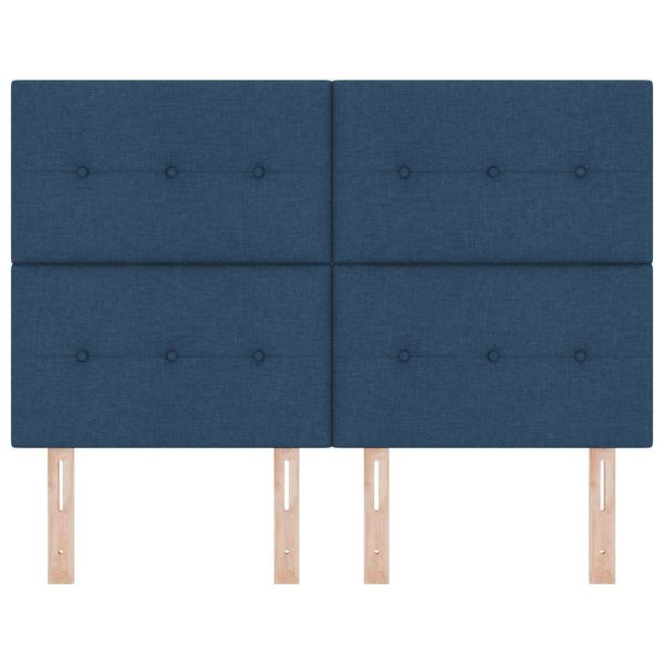 LED глава С LED лентисти светлини Синьо 144 см Полиестер