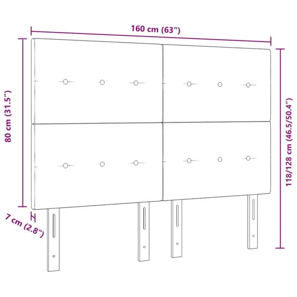 LED глава С LED лентисти светлини Зелен 160 cm Полиестер
