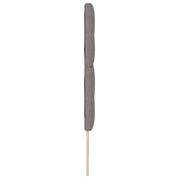 LED глава С LED лентисти светлини Таупе 180 cm Полиестер