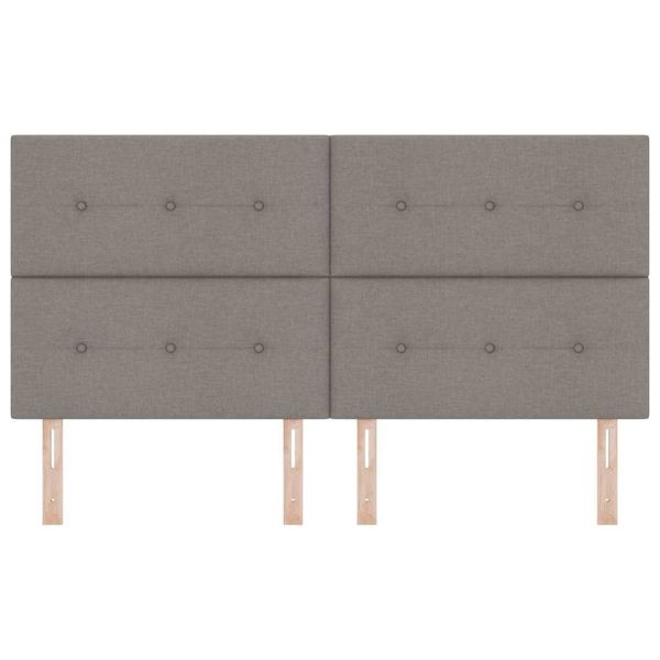 LED глава С LED лентисти светлини Таупе 180 cm Полиестер