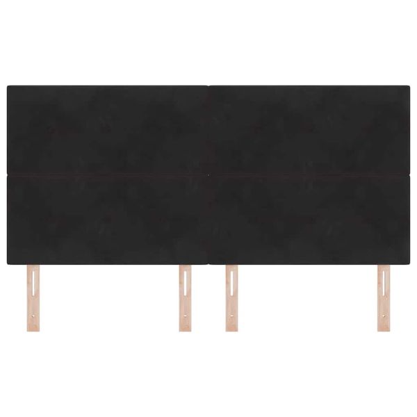 LED глава С LED лентисти светлини Черно 180 cm Полиестер