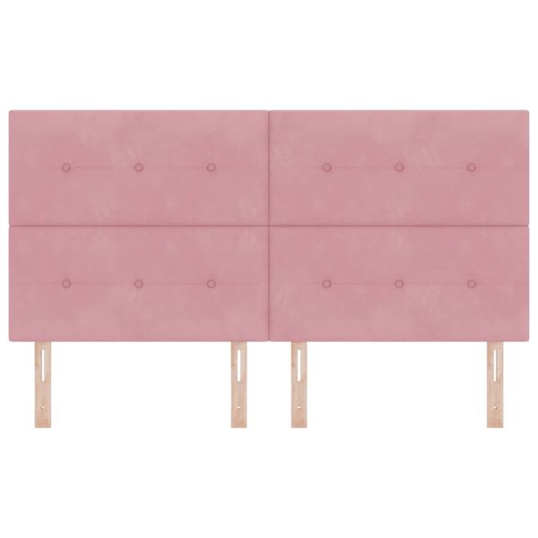 LED глава С LED лентисти светлини Розово 180 cm Полиестер