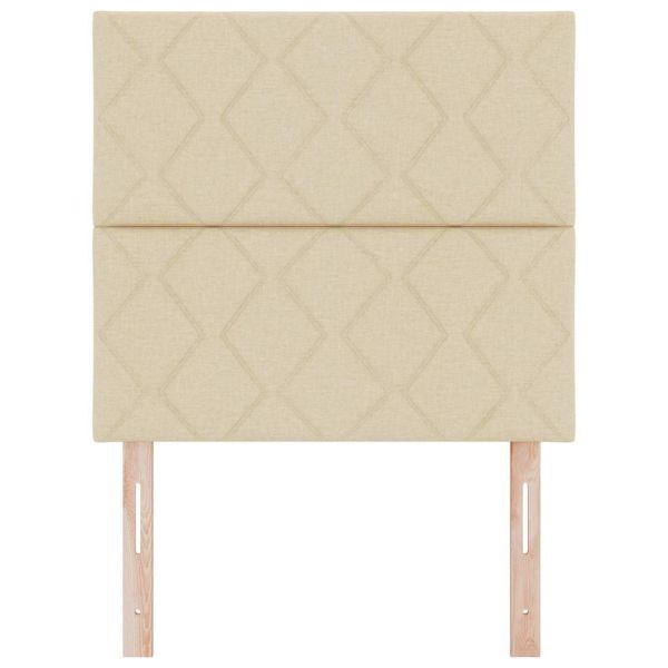 Облегалка за глава Крем 100 cm текстил