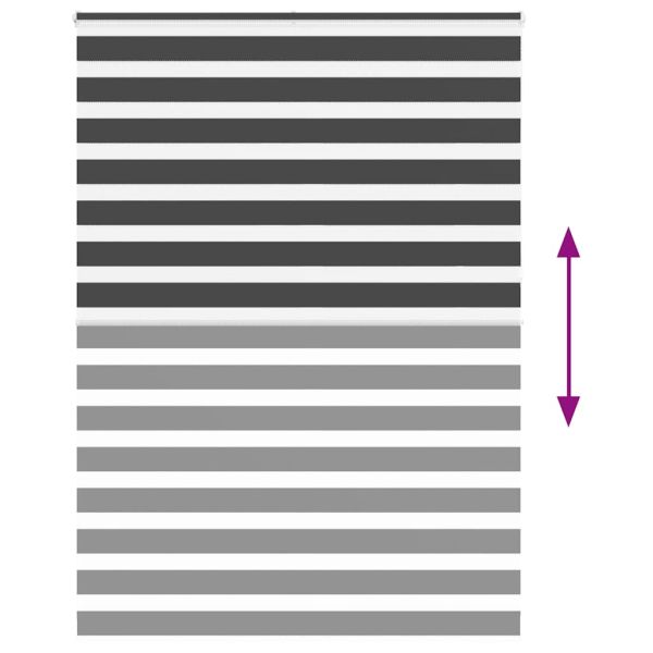 Зеброва щора 165x230 см Ширина на плата 160,9 см полиестер