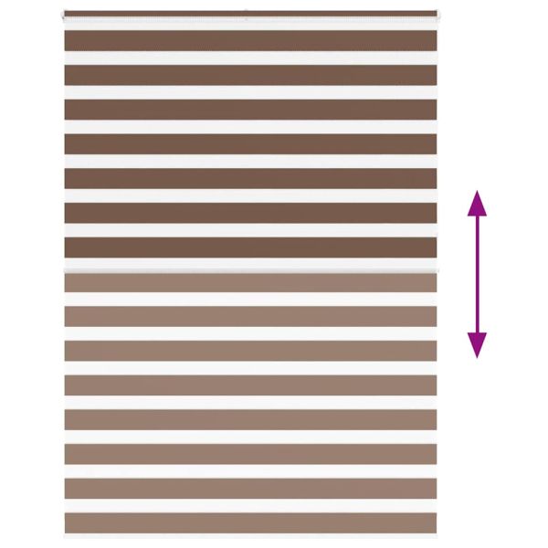 Зеброва щора 160x230 см ширина на плата 155,9 см полиестер