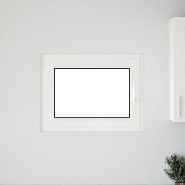 Прозорец за мазе "RISOR" 80x70 см, накланящ се и завъртащ се, DIN ляв, бял