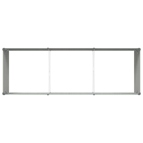 Кашпа Пастелно зелено 195 x 100 x 45 см Галванизирана стомана