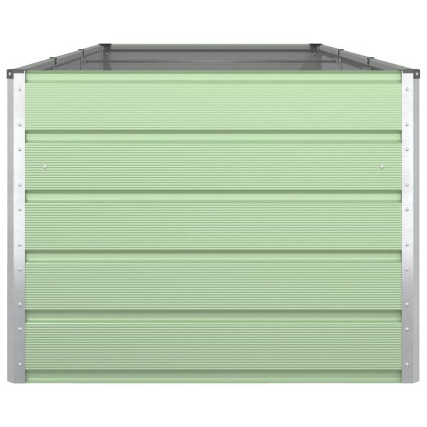 Кашпа Пастелно зелено 195 x 100 x 45 см Галванизирана стомана