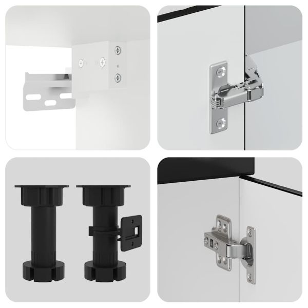 Комплект кухненски шкафове от 8 части Kalmar, инженерно дърво