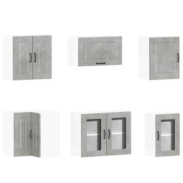 Комплект кухненски шкафове от 11 части Kalmar, инженерно дърво