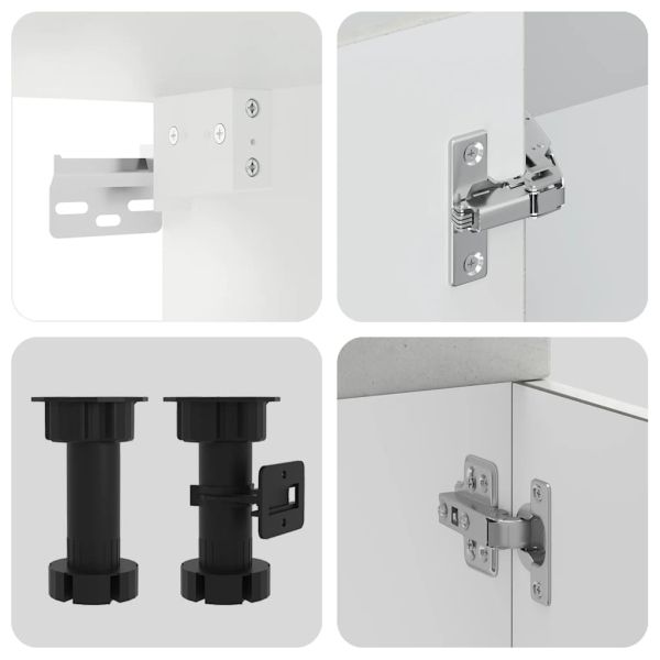 Комплект кухненски шкафове от 11 части Kalmar, инженерно дърво