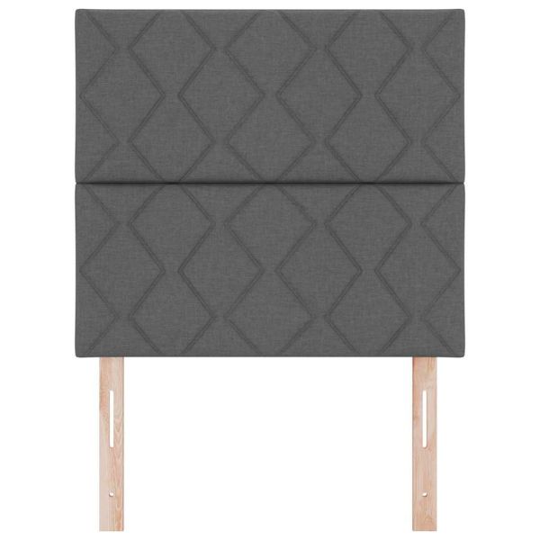 Облегалка за глава Сив 100 cm текстил