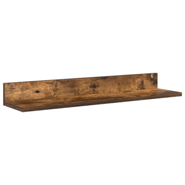 Комплект ТВ шкаф 4 pcs Пушен дъб Инженерно дърво