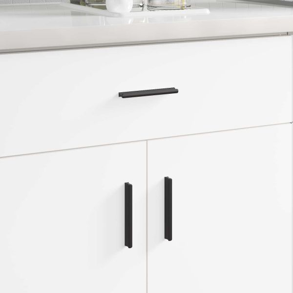 Дръжка 973 pcs Черно 106 x 7,4 x 15,5 мм Алуминий