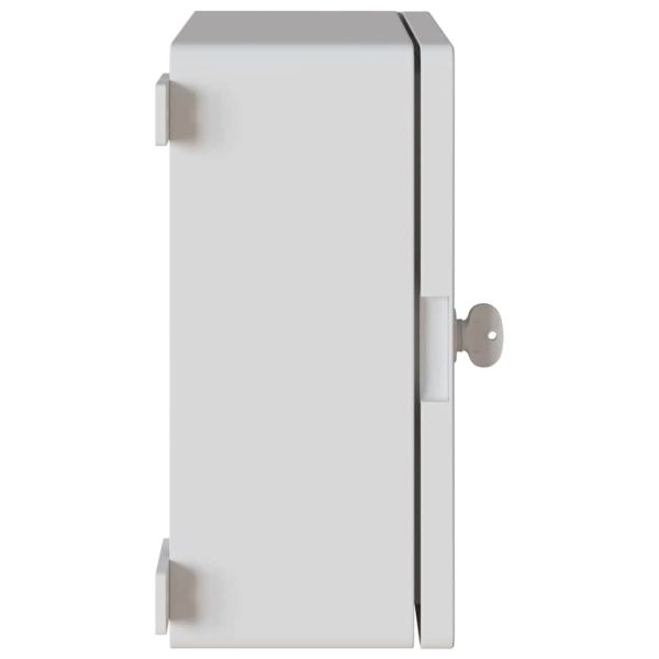 Контролен шкаф Сив 47 x 20 x 60 см ABS пластмаса