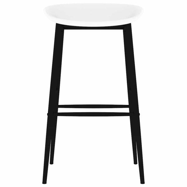 Бар столове, 2 бр, бели