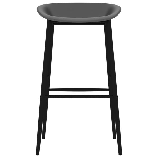 Бар комплект от 7 части, бяло и сиво