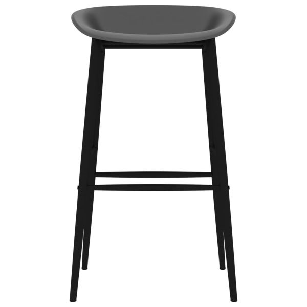 Бар комплект от 7 части, черно и сиво