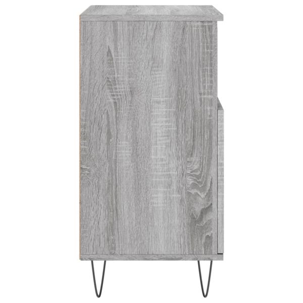 Сайдборди, 3 бр, сив сонома, инженерно дърво