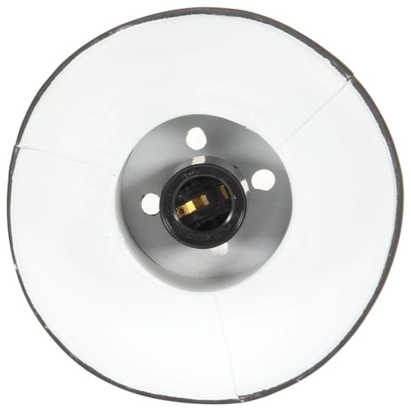 Пенделна лампа 25 W черна кръгла 17 см E27