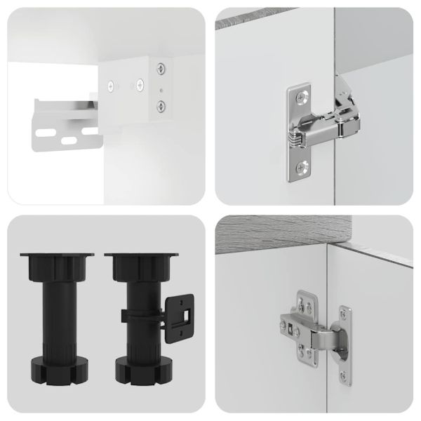 Комплект кухненски шкафове от 11 части Kalmar, инженерно дърво