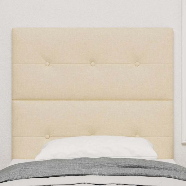 Облегалка за глава с таблото Крем 90 cm Изкуствена