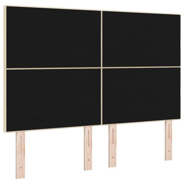 Облегалка за глава с таблото Крем 144 см Изкуствена