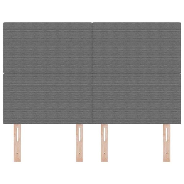 LED глава С LED лентисти светлини Светлосиво 160 cm Полиестер