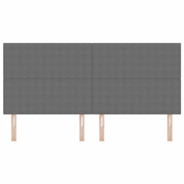 LED глава С LED лентисти светлини Светлосиво 200 cm Полиестер