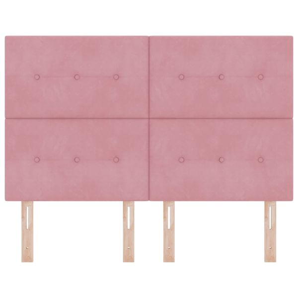 LED глава С LED лентисти светлини Розово 160 cm Полиестер