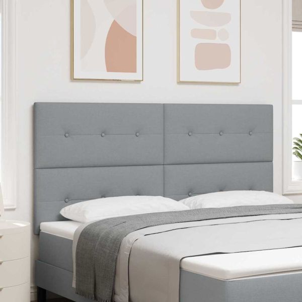 LED глава С LED лентисти светлини Светлосиво 180 cm Полиестер