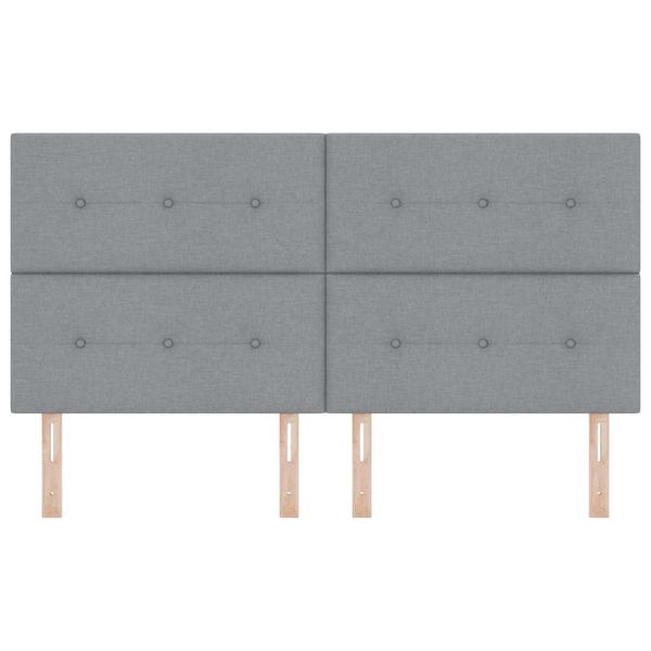 LED глава С LED лентисти светлини Светлосиво 180 cm Полиестер