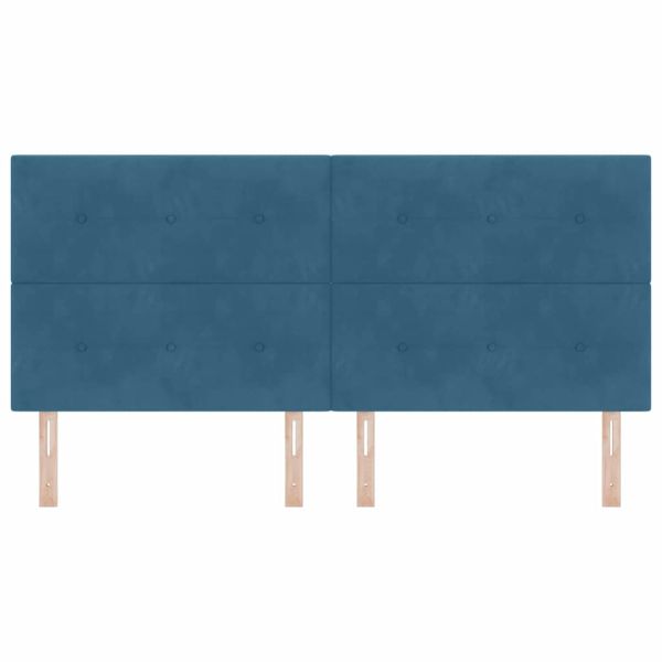 LED глава С LED лентисти светлини Синьо 200 cm Полиестер