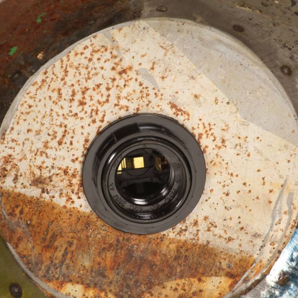 Индустриална висяща лампа 25 W многоцветна кръгла 111 см E27