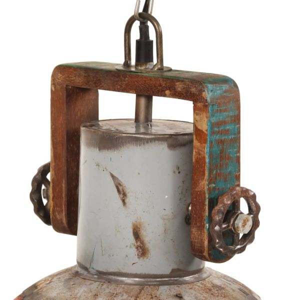 Индустриална пенделна лампа 25 W многоцветна кръгла 30 cm E27