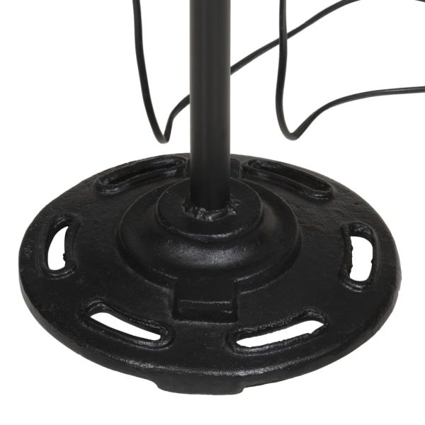 Подова лампа 25 W винтидж състарено синьо 25x25x90/140 см E27